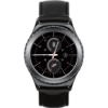 Samsung - Gear S2 Classic Smartwatch 40mm Stainless Steel - Black Leather