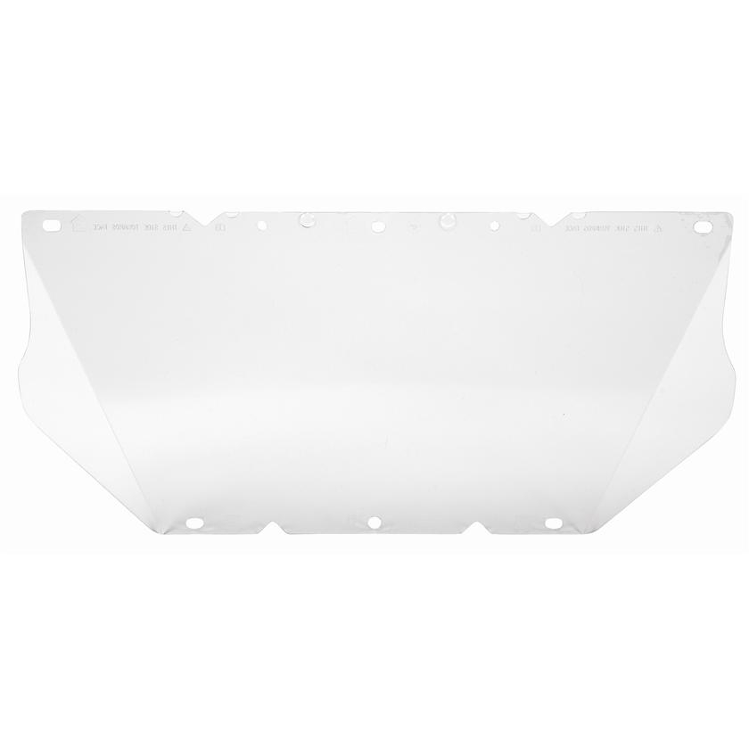 Clear Countoured w/ anti-fog / anti-scratch Polycarbonate w/ Chin Protector