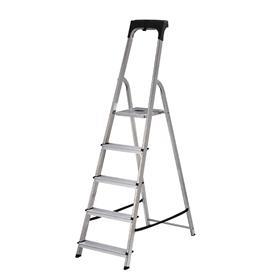 5 Tread Stepladder with Tool Tray - Platform height: 1.03m (3'5")