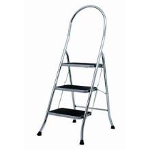 Blue Seal Chrome 3 Step Stepstool - Top tread height: 0.72m (2'4&quot;)