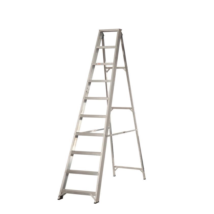 10 Tread Builders Stepladder- Top tread height: 2.19m (7'2")