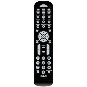 RCA - 6 Device Universal Remote with DBS SupportN - Black