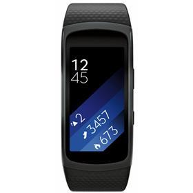 Samsung - Gear Fit2 Fitness Watch + Heart Rate (Small) - Black
