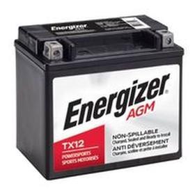 Energizer® Factory Activated TX12 Powersports Battery