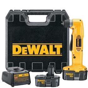 Heavy-Duty 3/8" (10mm) 18V Cordless Right Angle Drill/Driver Kit