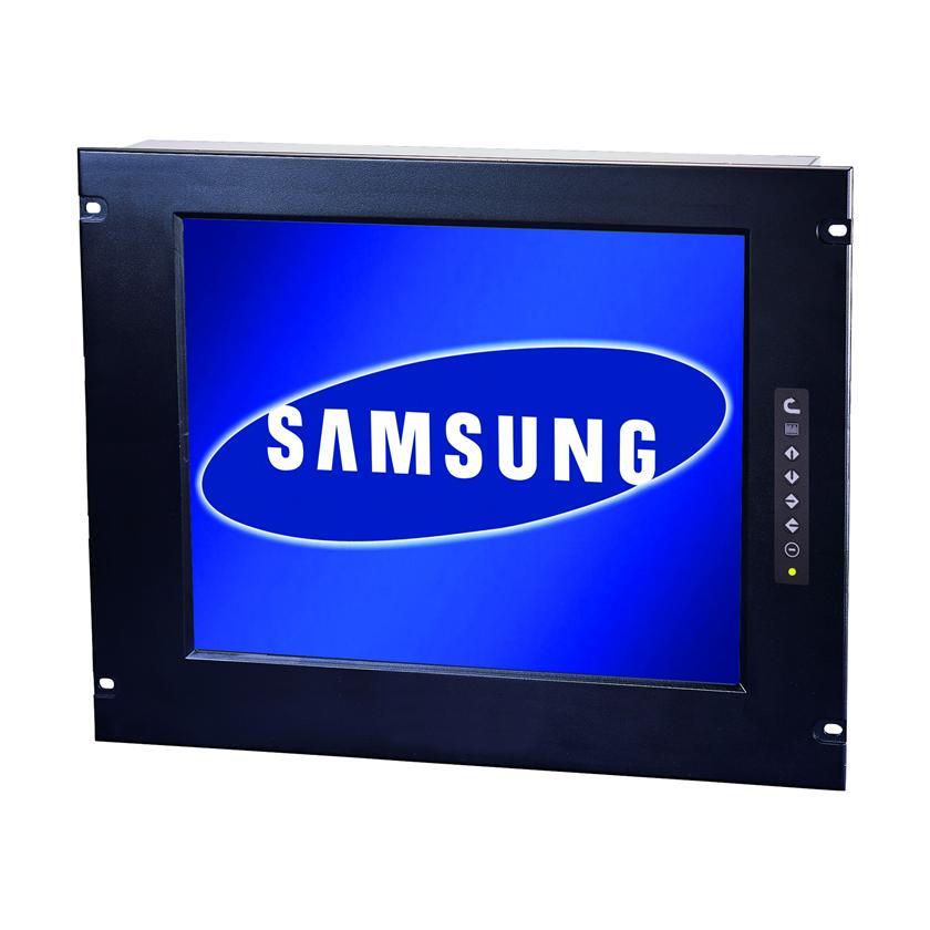 8U 19" Rack Mount LCD Panel with Samsung TFT LCD Monitor