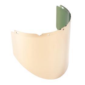 Green Tint Molded w/ Reflective Coating Polycarbonate